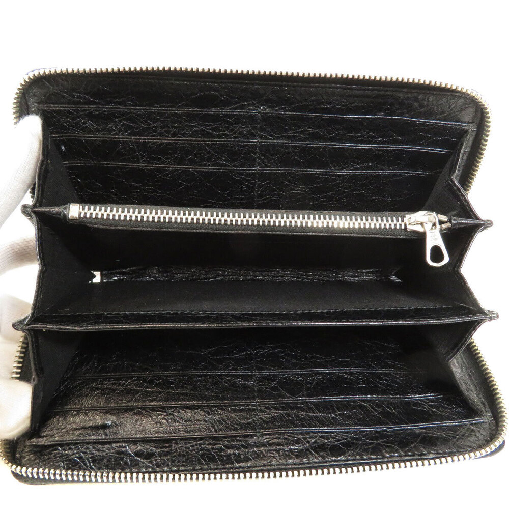 Balenciaga motif long Wallet leather - Picture 4 of 6